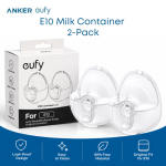 eufy E10 Breast Pump Milk Collection Container | Replacement Containers (2-Pack)