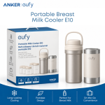 eufy E10 Portable Breast Milk Cooler | Travel-Friendly Breast Milk Storage
